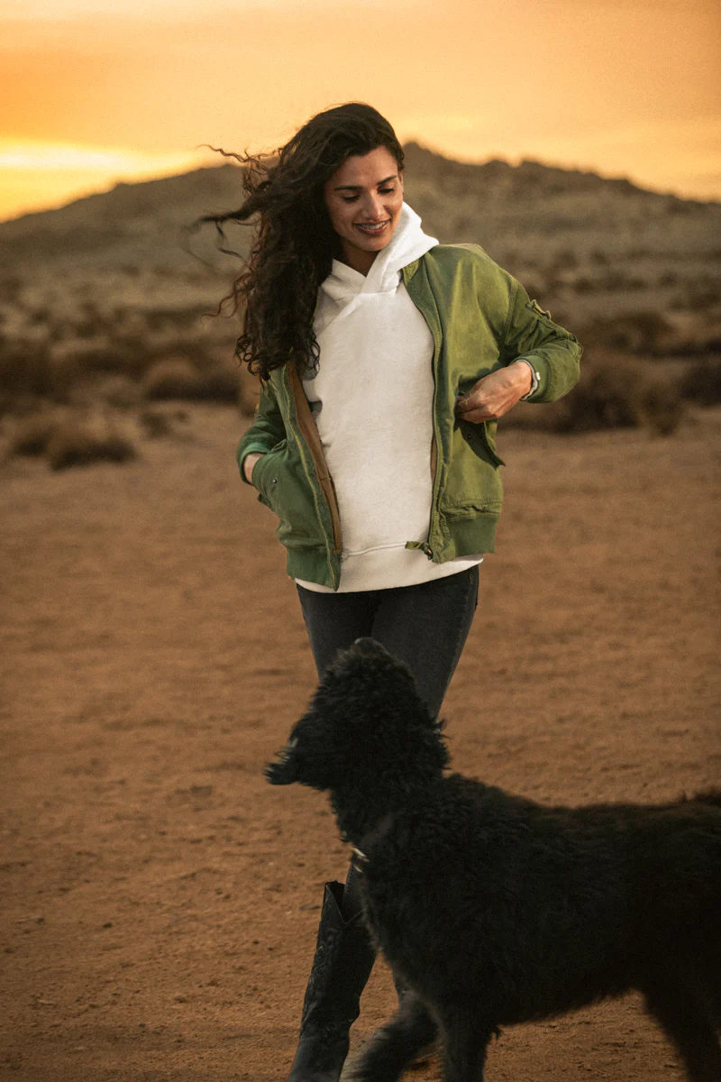 Damsons Relaxed Hoodie Raw - Image 4